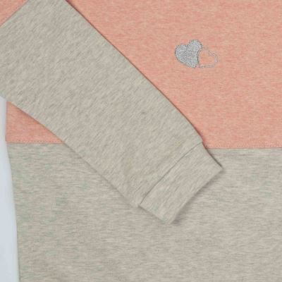 بلوز و لگ فاینریب ملانژ رنگی