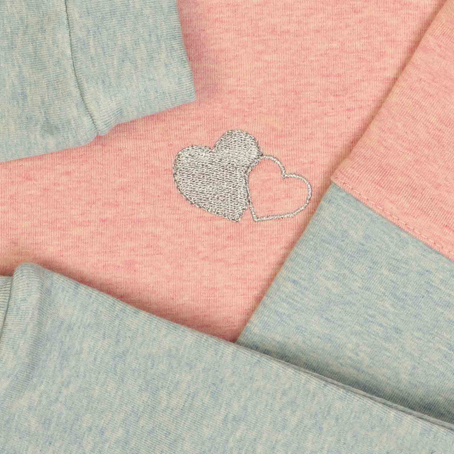 بلوز و لگ فاینریب ملانژ رنگی