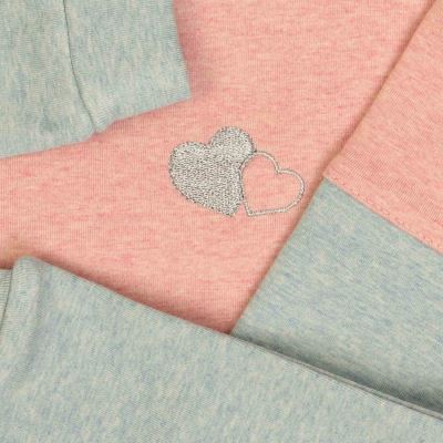 بلوز و لگ فاینریب ملانژ رنگی