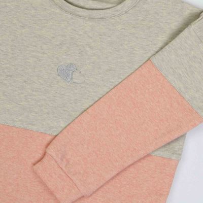 بلوز و لگ فاینریب ملانژ رنگی