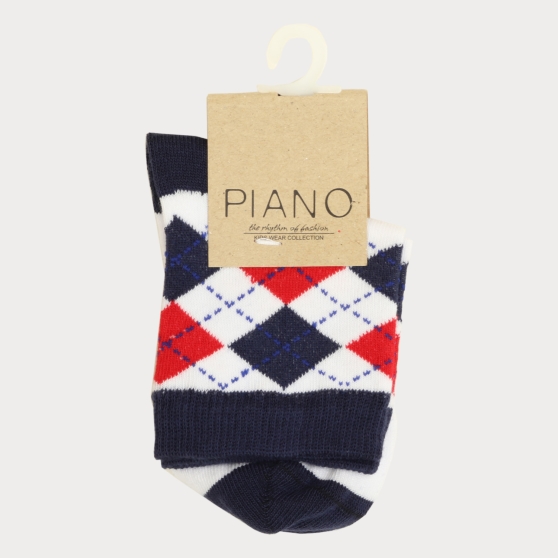 جوراب طرح لوزی