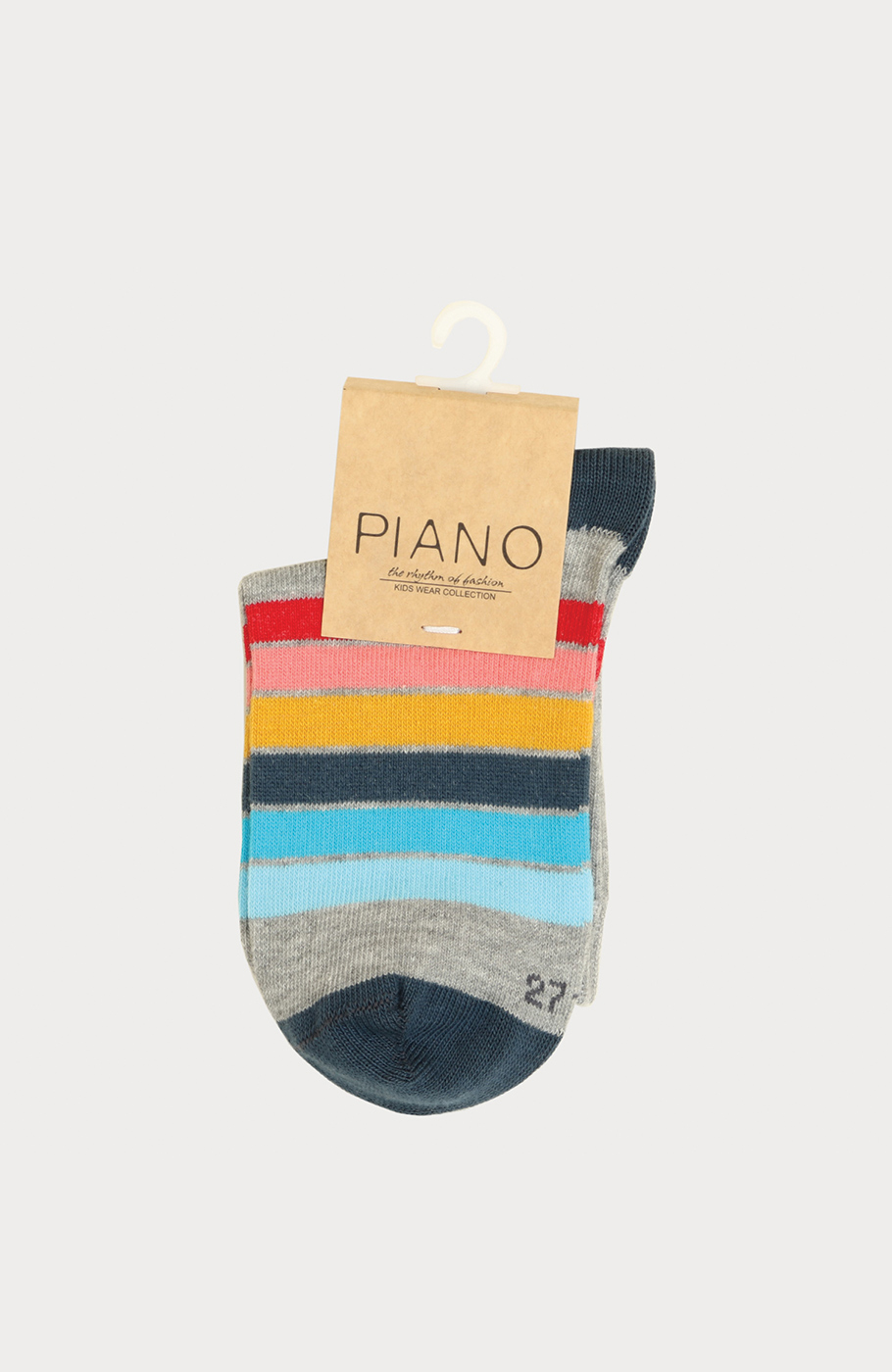 جوراب طرح راه راه