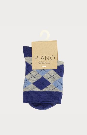 جوراب طرح لوزی