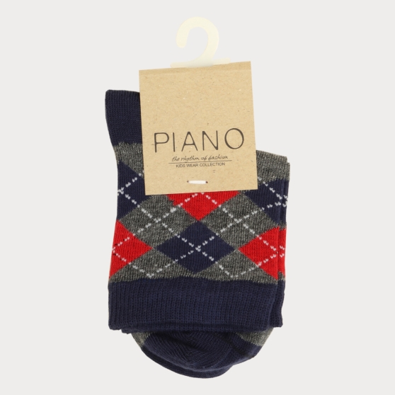 جوراب طرح لوزی