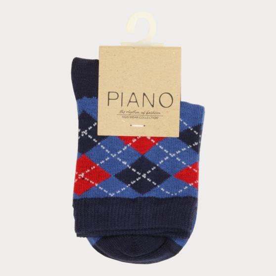 جوراب طرح لوزی