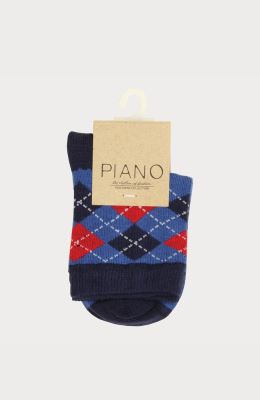 جوراب طرح لوزی