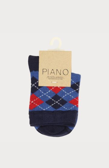 جوراب طرح لوزی