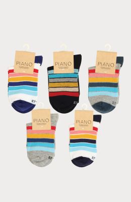 جوراب طرح راه راه