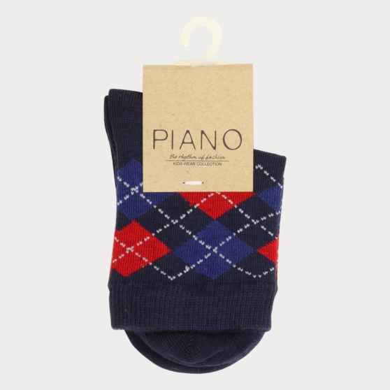 جوراب طرح لوزی