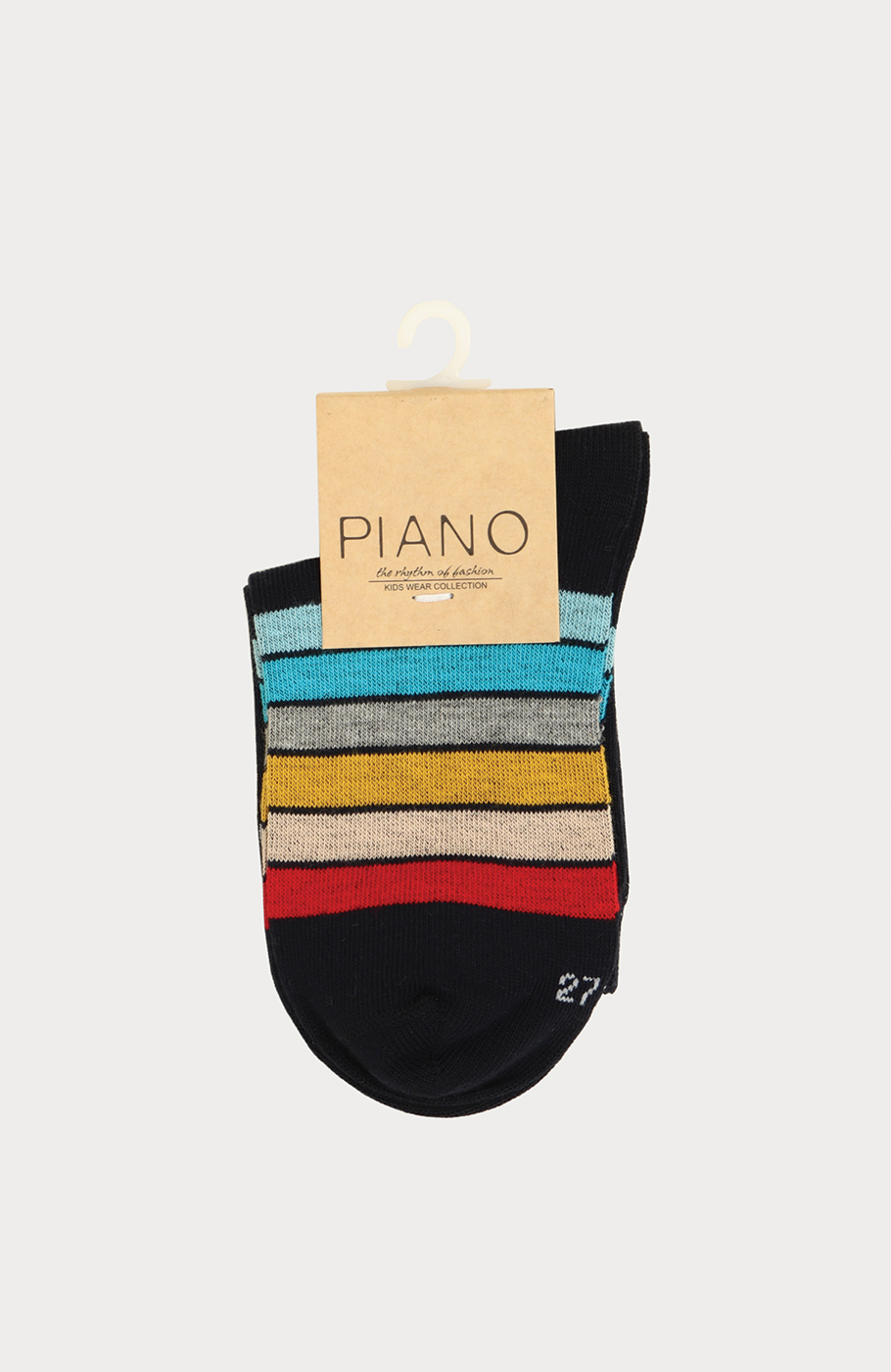 جوراب طرح راه راه