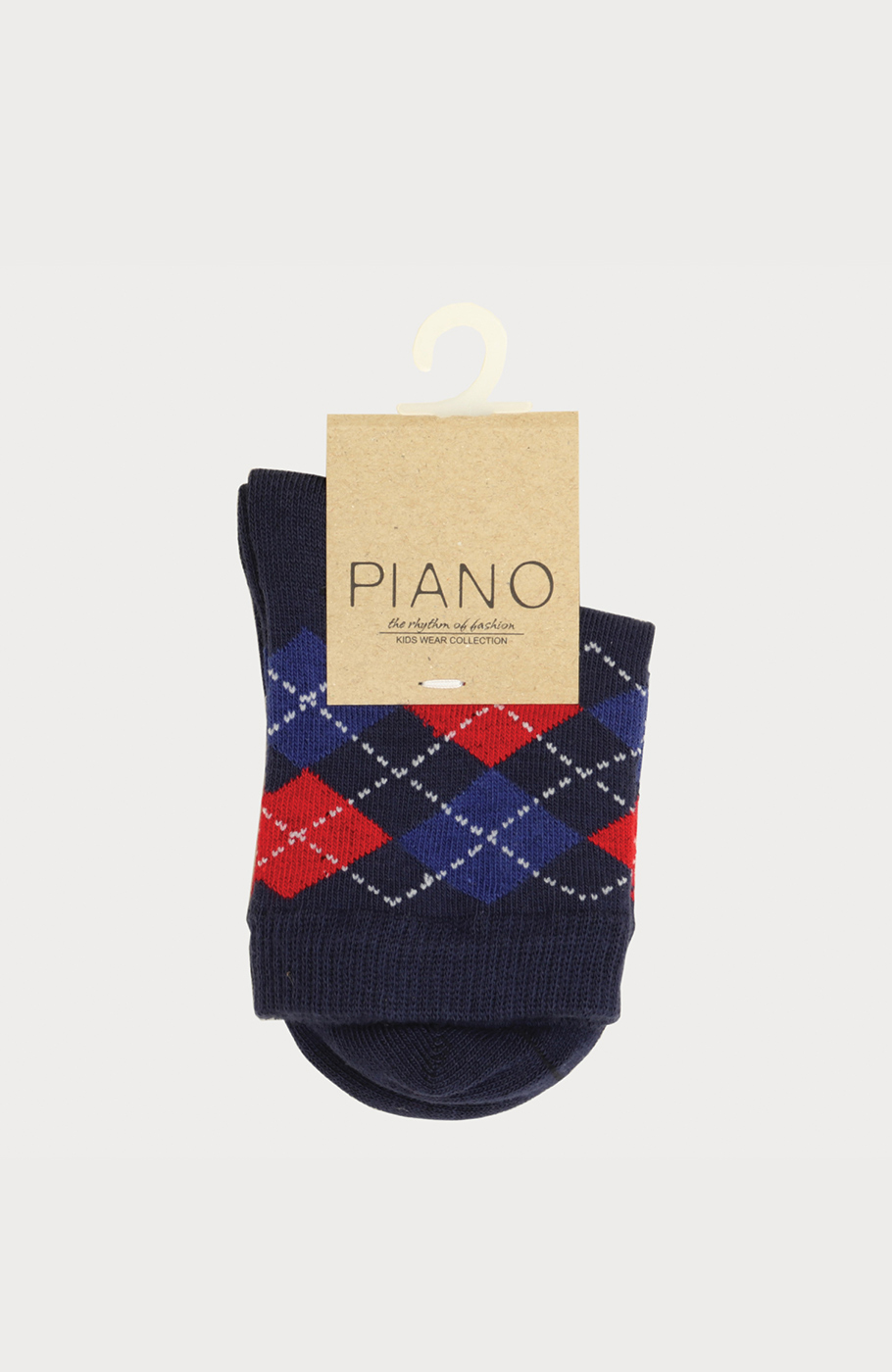 جوراب طرح لوزی