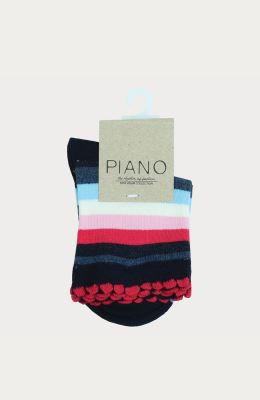 جوراب طرح صدف راه راه