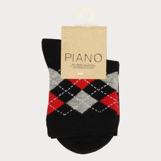 جوراب طرح لوزی