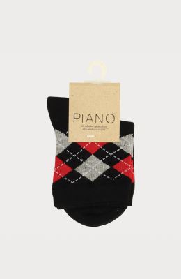 جوراب طرح لوزی