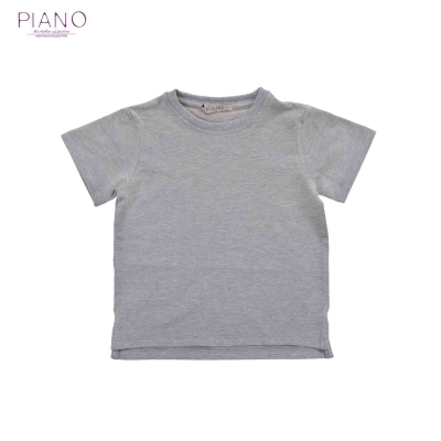 تیشرت یکرولاکرا پسرانه ملانژ 01502 6Y