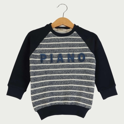 بلوز دورس پسرانه سورمه ای 01127 11Y