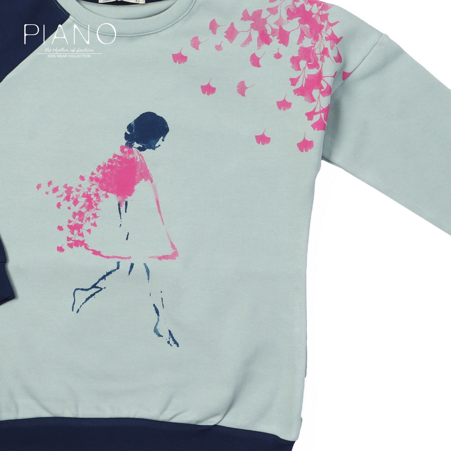 بلوز و لگ فاینریب آستین رگلان