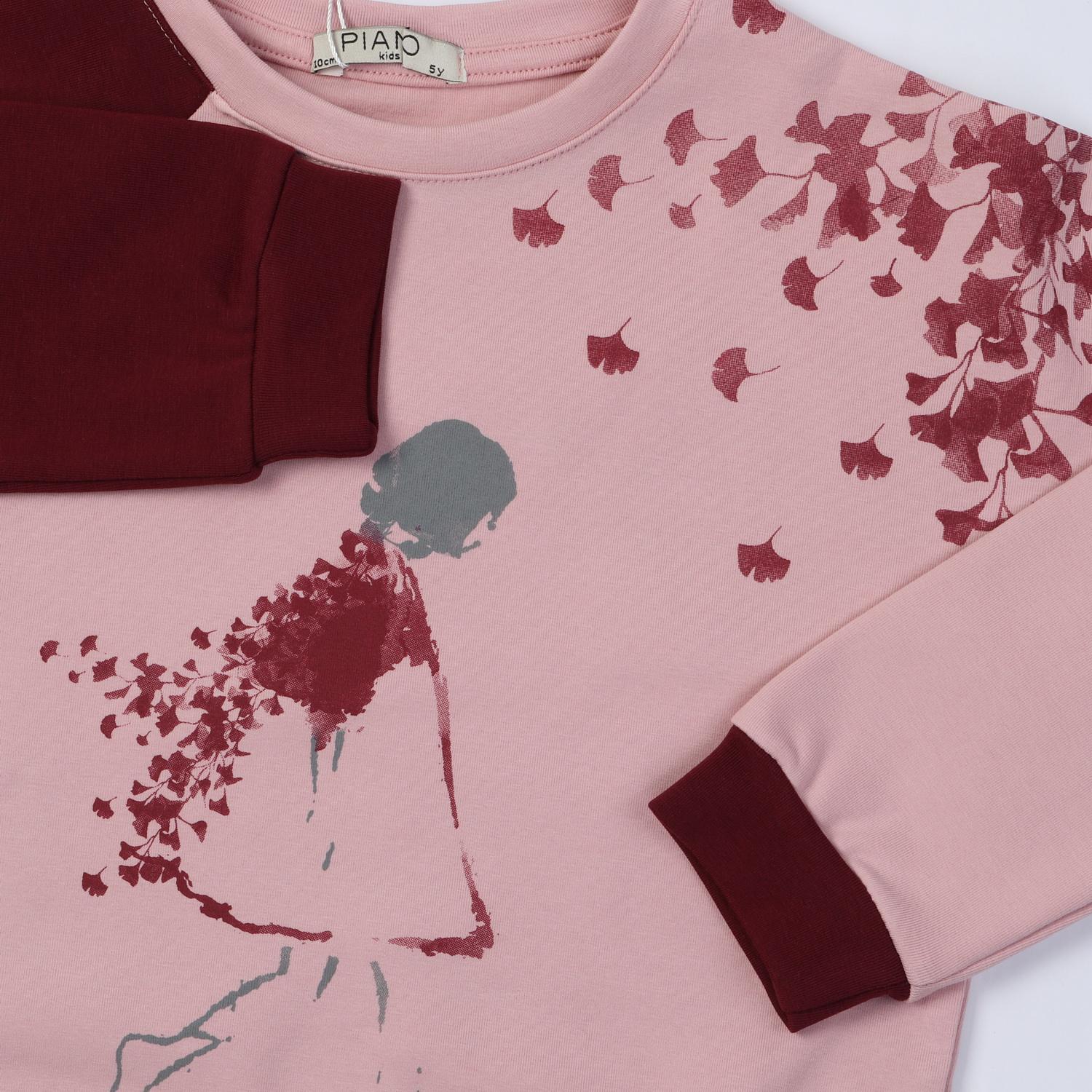 بلوز و لگ فاینریب آستین رگلان