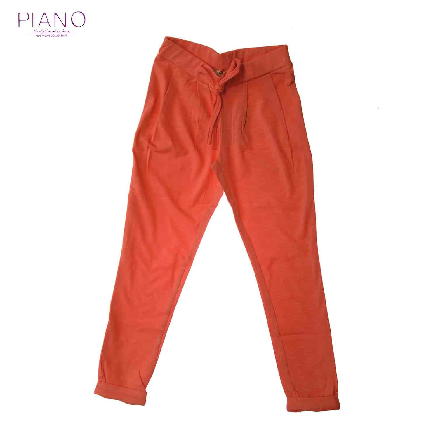 شلوار دورو پنبه دخترانه گلبهی سیر 05680 7Y