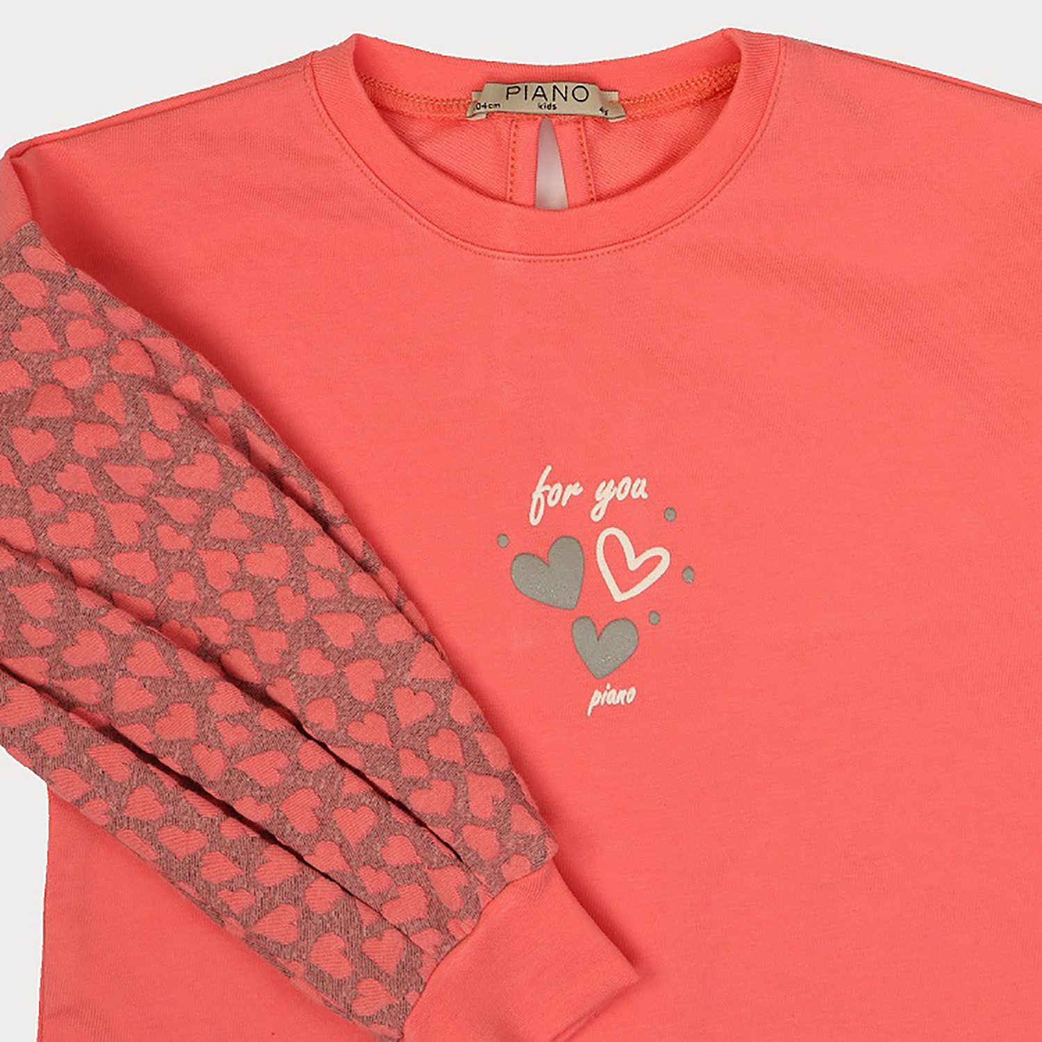 پیراهن ژاکارد و دورس لایکرا آستین پیلی دار