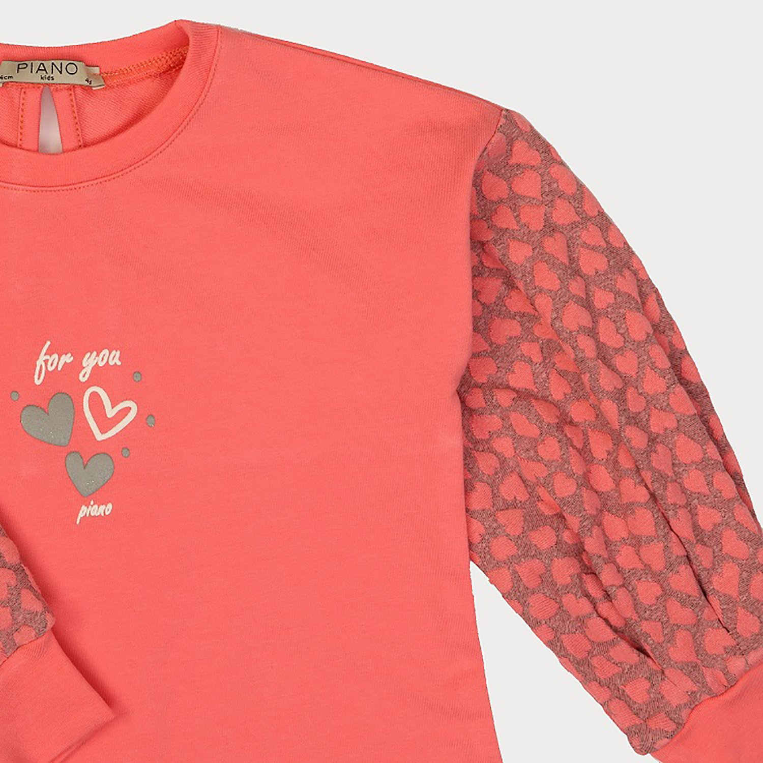 پیراهن ژاکارد و دورس لایکرا آستین پیلی دار