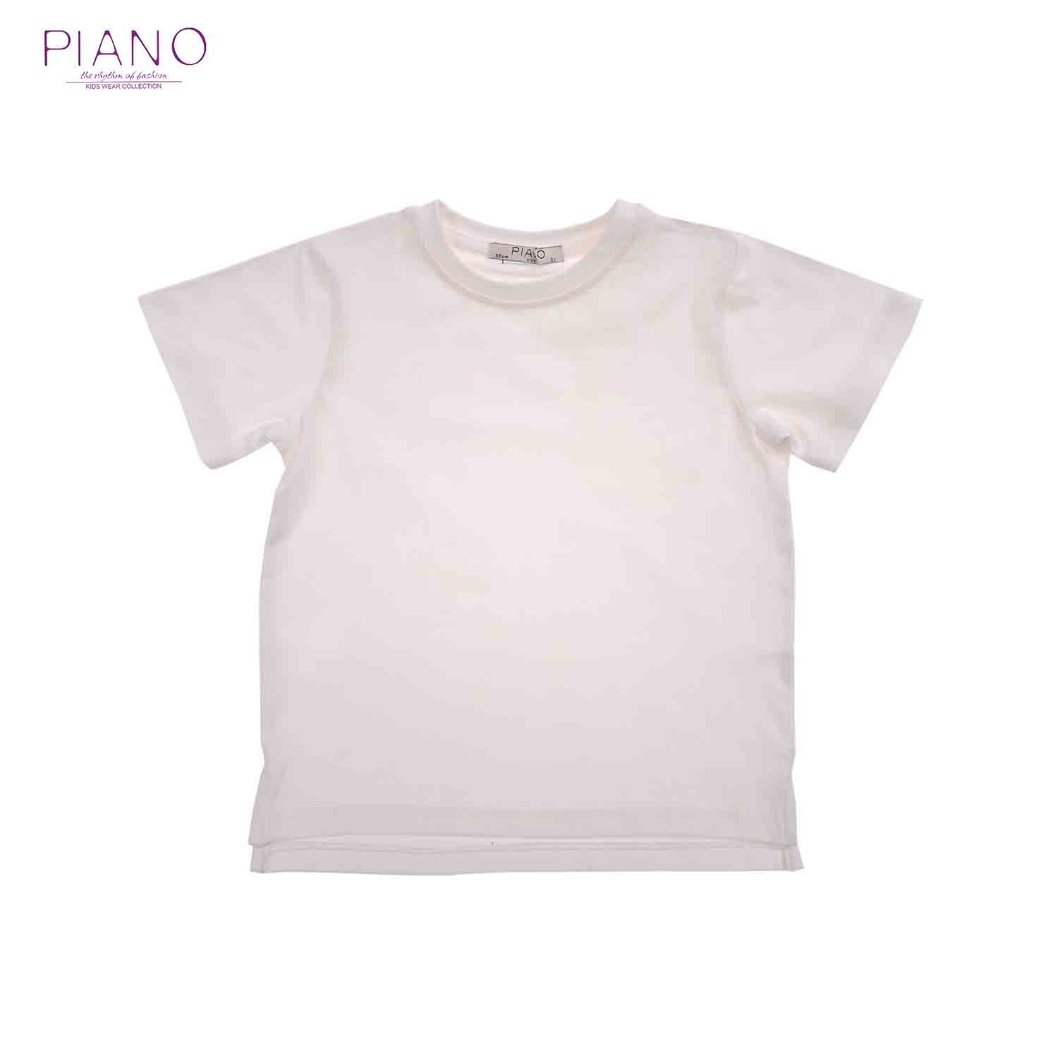 تیشرت یکرولاکرا پسرانه سفید 01503 9Y