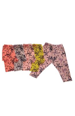 لگ یکرو پنبه دخترانه خردلی 05678 7Y