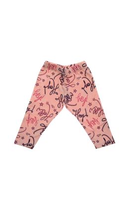 لگ یکرو پنبه دخترانه گلبهی روشن 05678 3Y