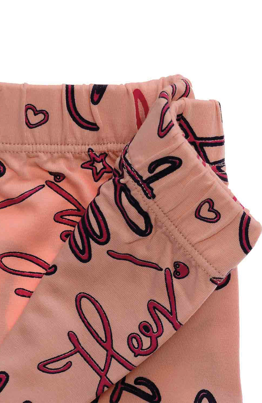 لگ یکرو پنبه دخترانه گلبهی روشن 05678 3Y