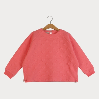 بلوز ژاکارد آستین کیمونو رگلان