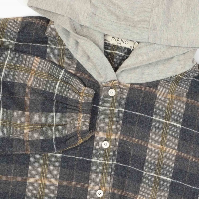 شومیز کلاهدار