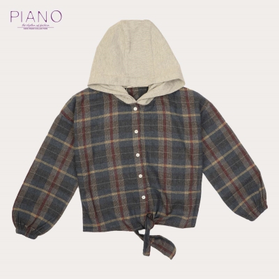 شومیز کلاهدار