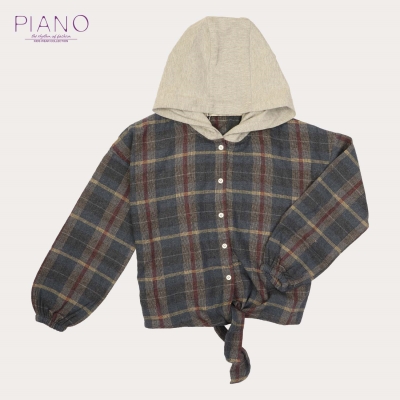 شومیز کلاهدار