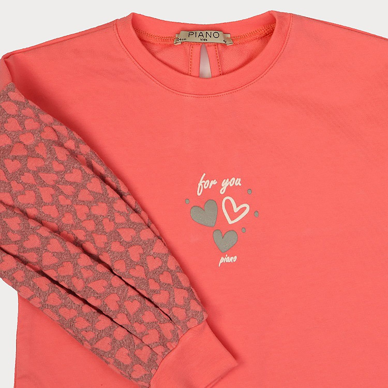 پیراهن ژاکارد و دورس لایکرا آستین پیلی دار