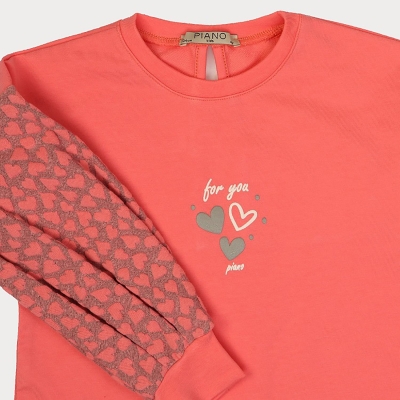 پیراهن ژاکارد و دورس لایکرا آستین پیلی دار