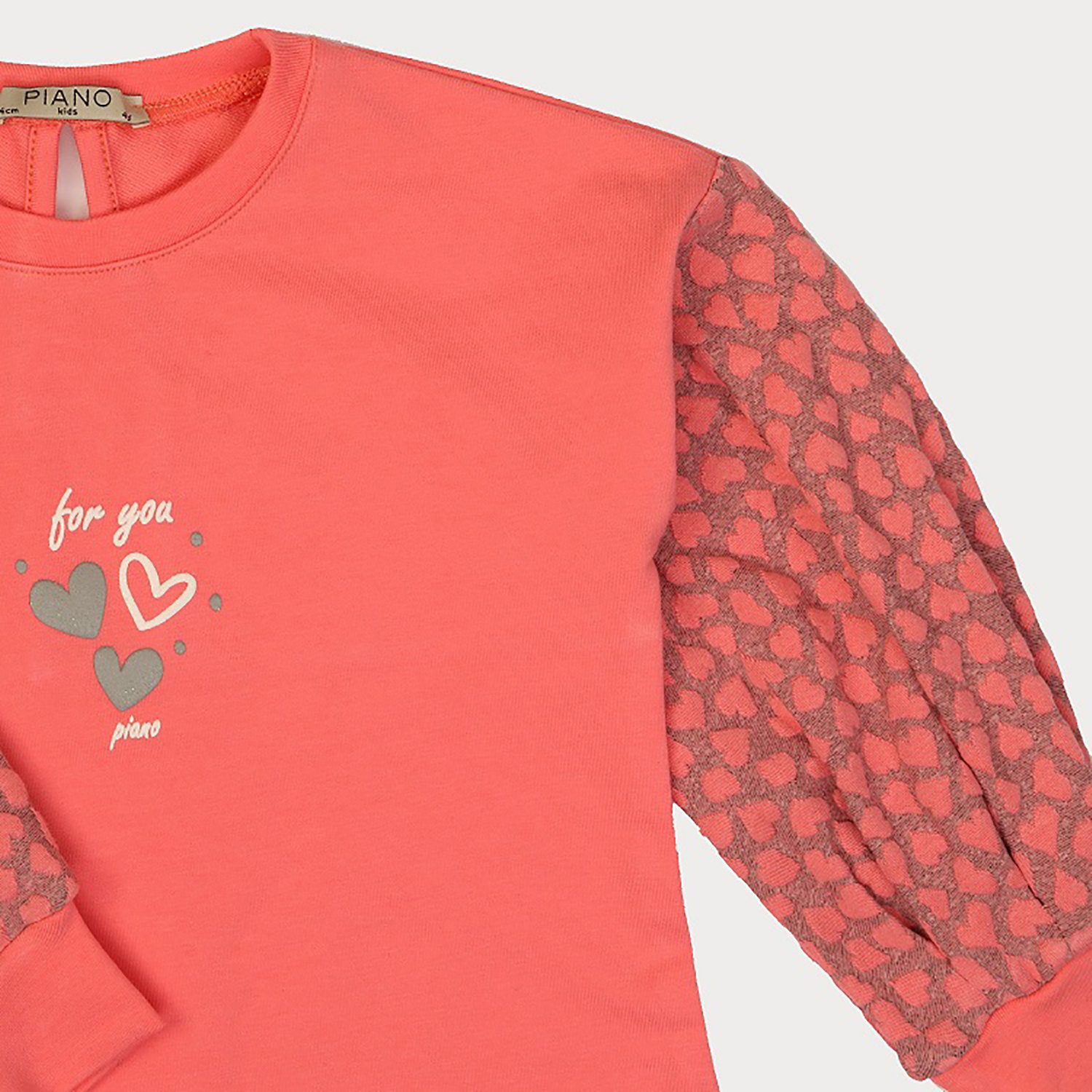 پیراهن ژاکارد و دورس لایکرا آستین پیلی دار