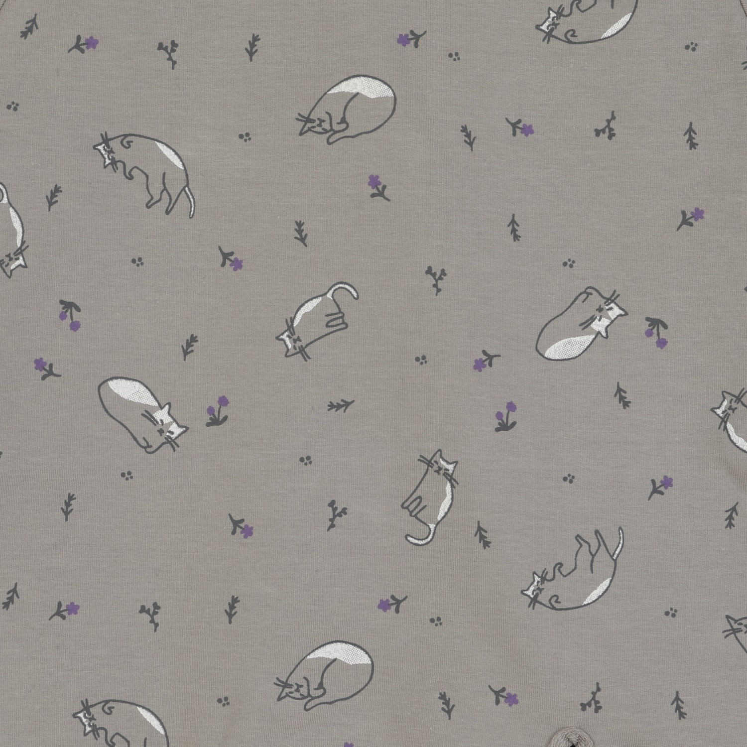 بلوز دورس دخترانه طوسی 01211 4Y