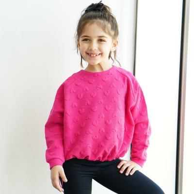 بلوز ژاکارد آستین کیمونو رگلان