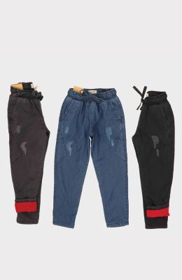 شلوار جین لاینر دار