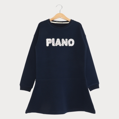 تونیک گالکسی دخترانه سورمه ای 01234 9Y