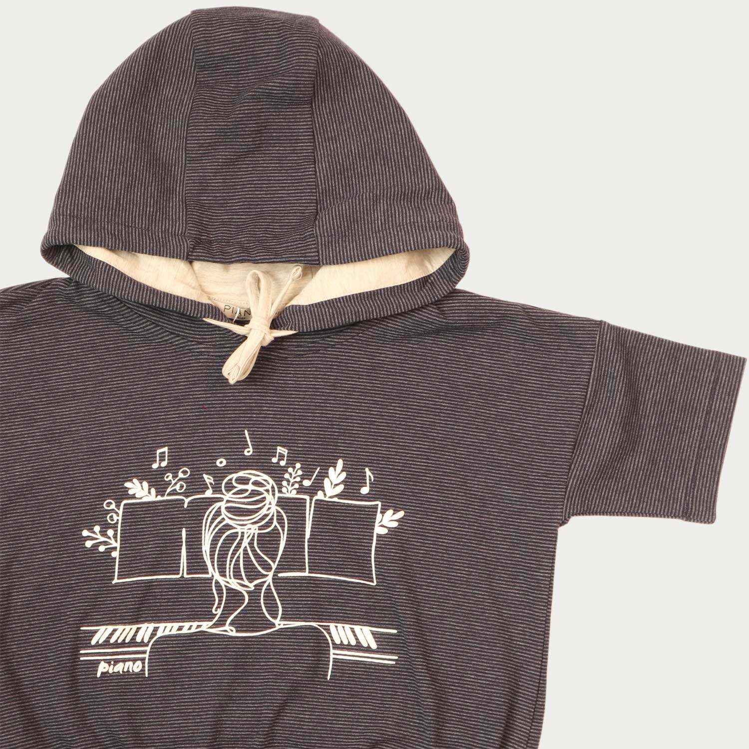 هودی یکرو لایکرا آستین کوتاه