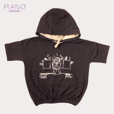 هودی یکرو لایکرا آستین کوتاه