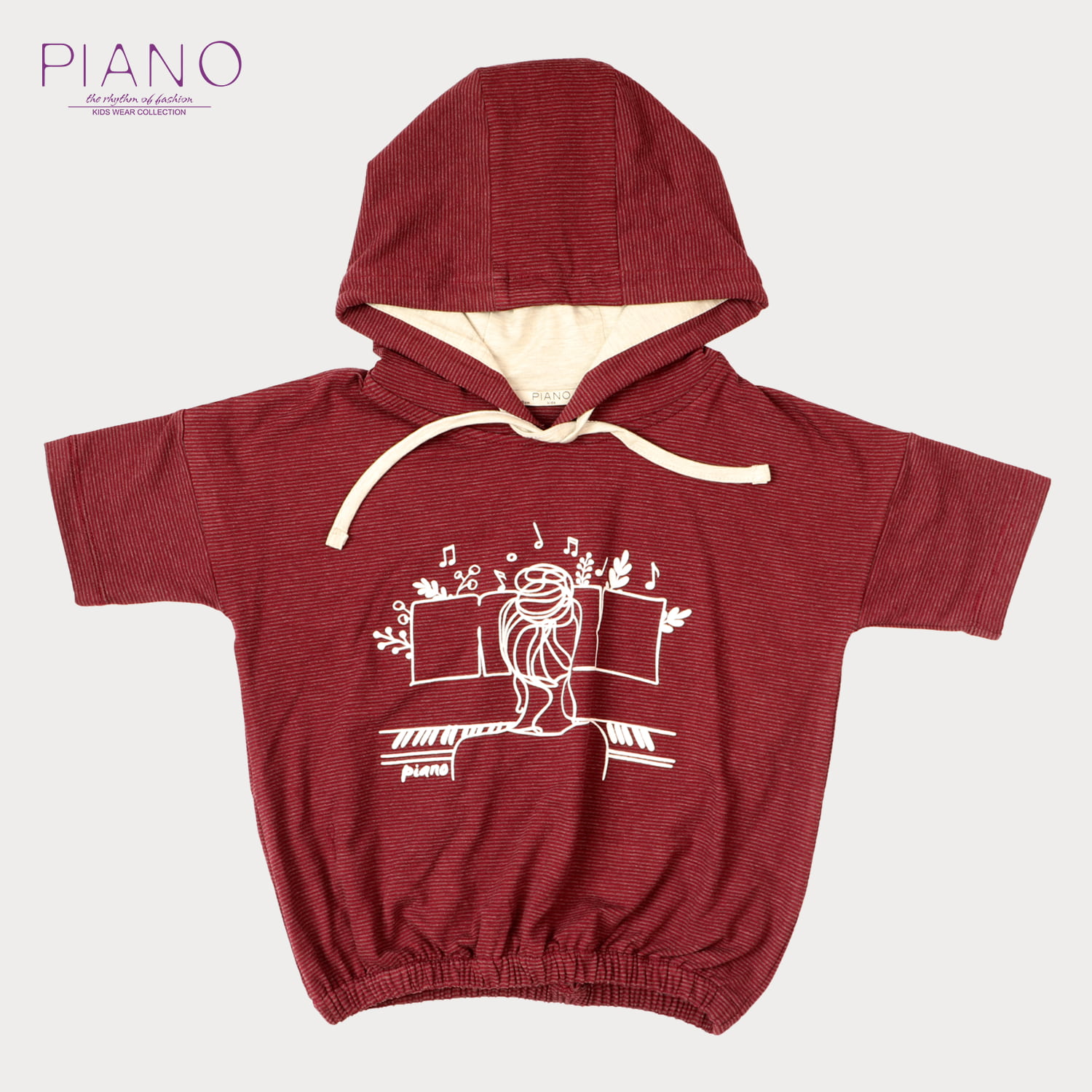 هودی یکرو لایکرا آستین کوتاه