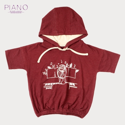 هودی یکرو لایکرا آستین کوتاه