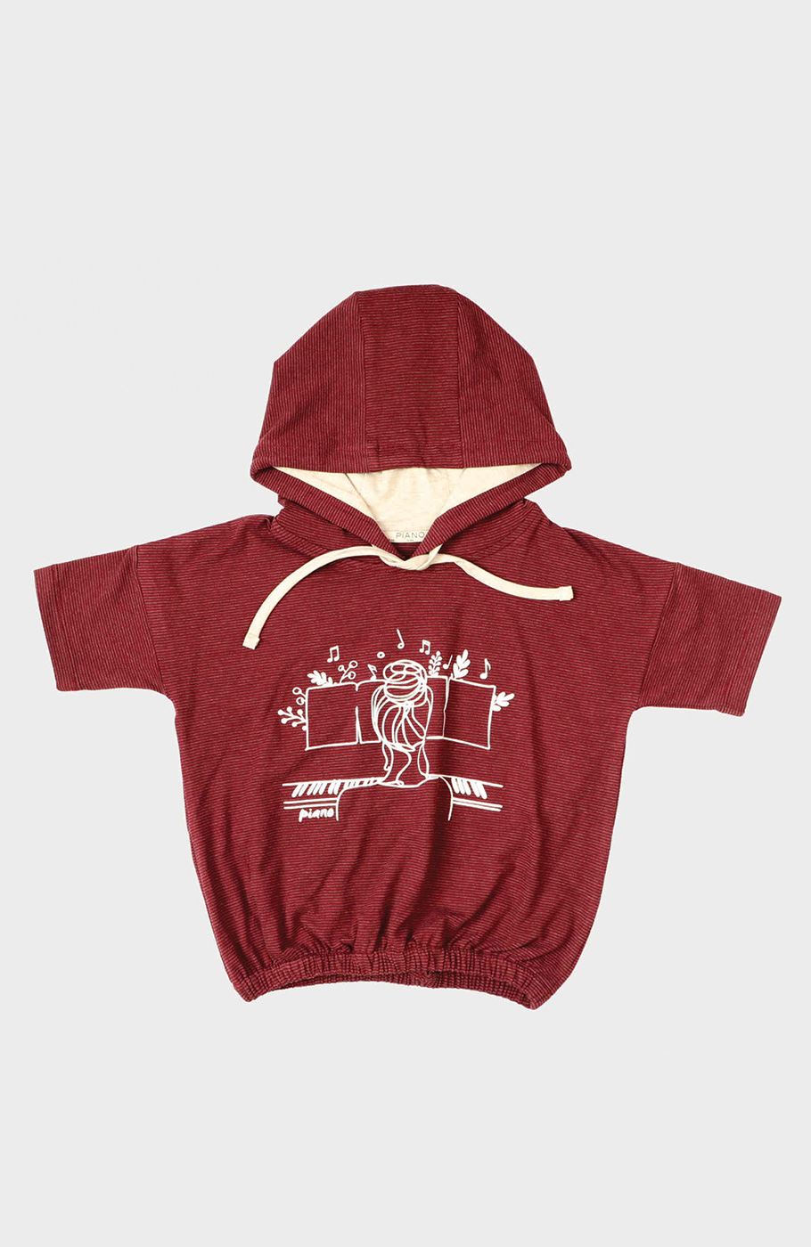 هودی یکرو لایکرا آستین کوتاه