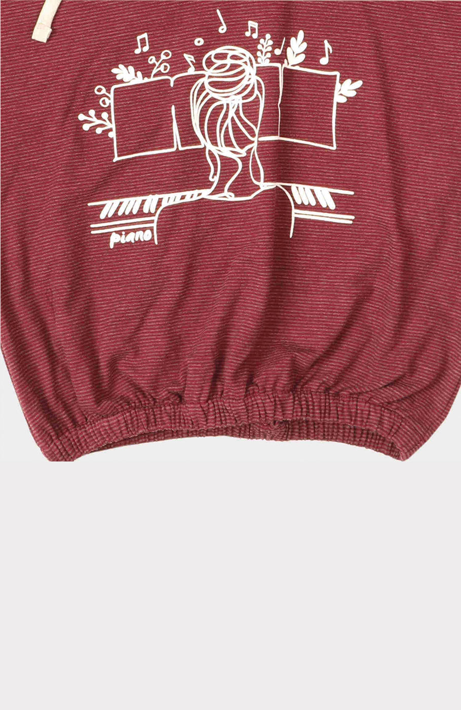 هودی یکرو لایکرا آستین کوتاه