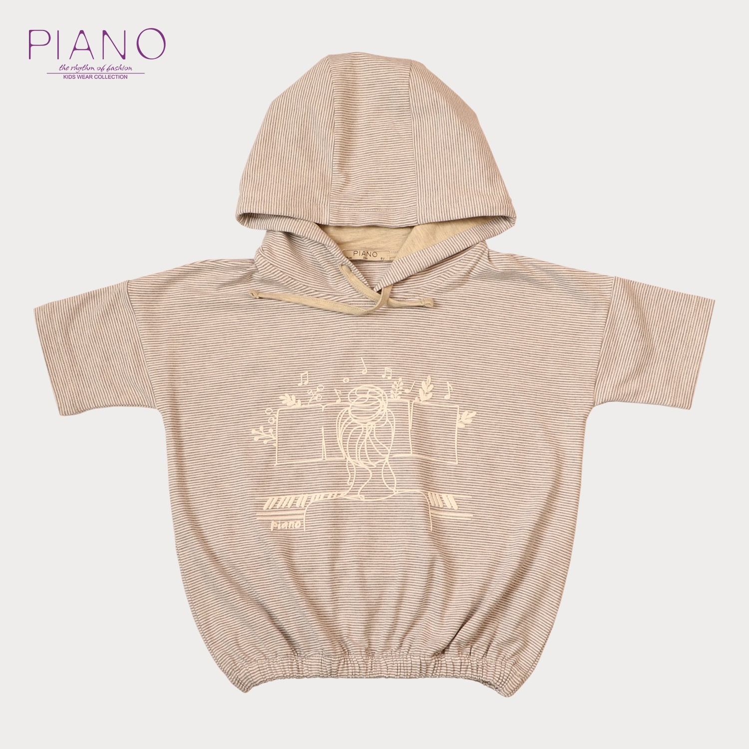 هودی یکرو لایکرا آستین کوتاه