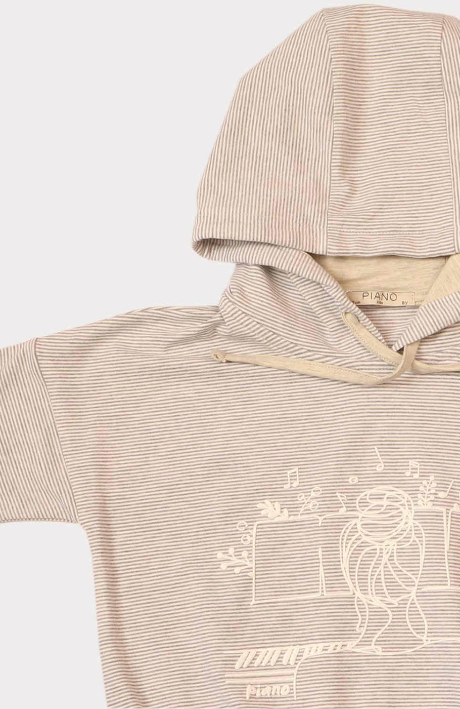 هودی یکرو لایکرا آستین کوتاه