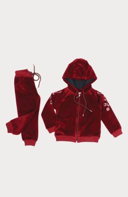 سوییت شرت مخمل (ست با  کد 1680)