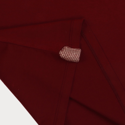 تیشرت یکرو پنبه پسرانه زرشکی 05550 3Y